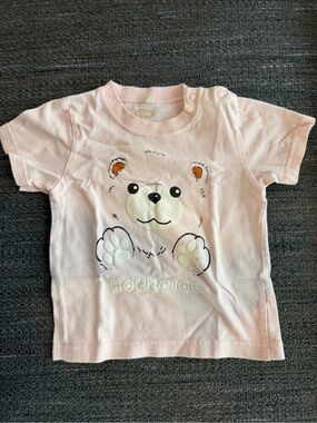 Pink Bear Graphic Short Sleeve Tee